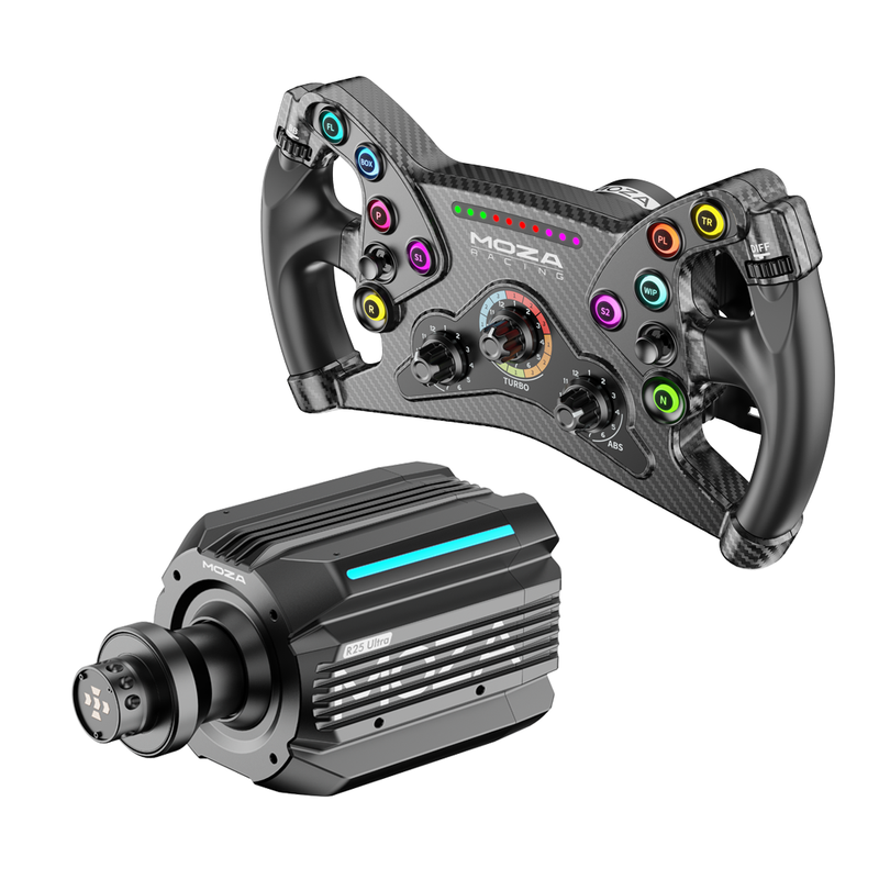 Pacote MOZA R25 Ultra TrueTorque