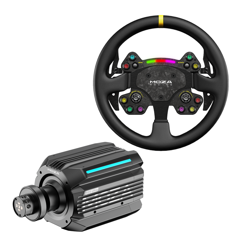 Pacote MOZA R25 Ultra TrueTorque