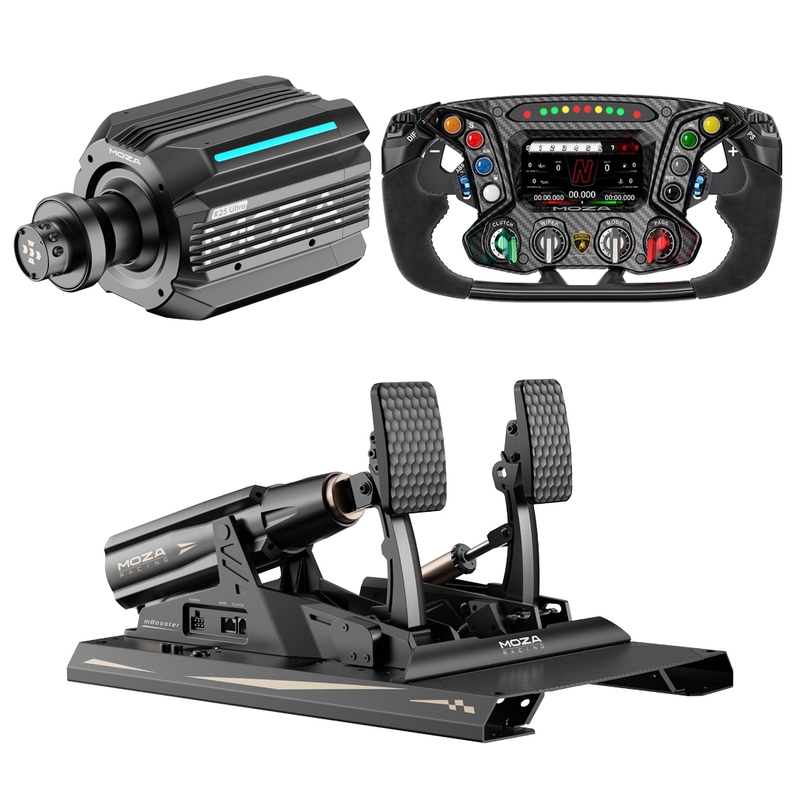Pacote MOZA R25 Ultra TrueTorque