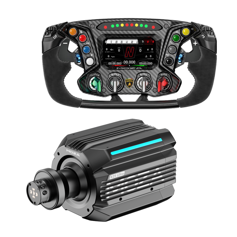 Pacote MOZA R25 Ultra TrueTorque