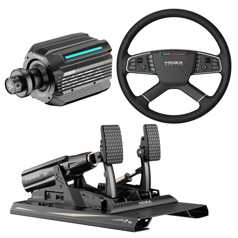 Pacote MOZA R25 Ultra TrueTorque