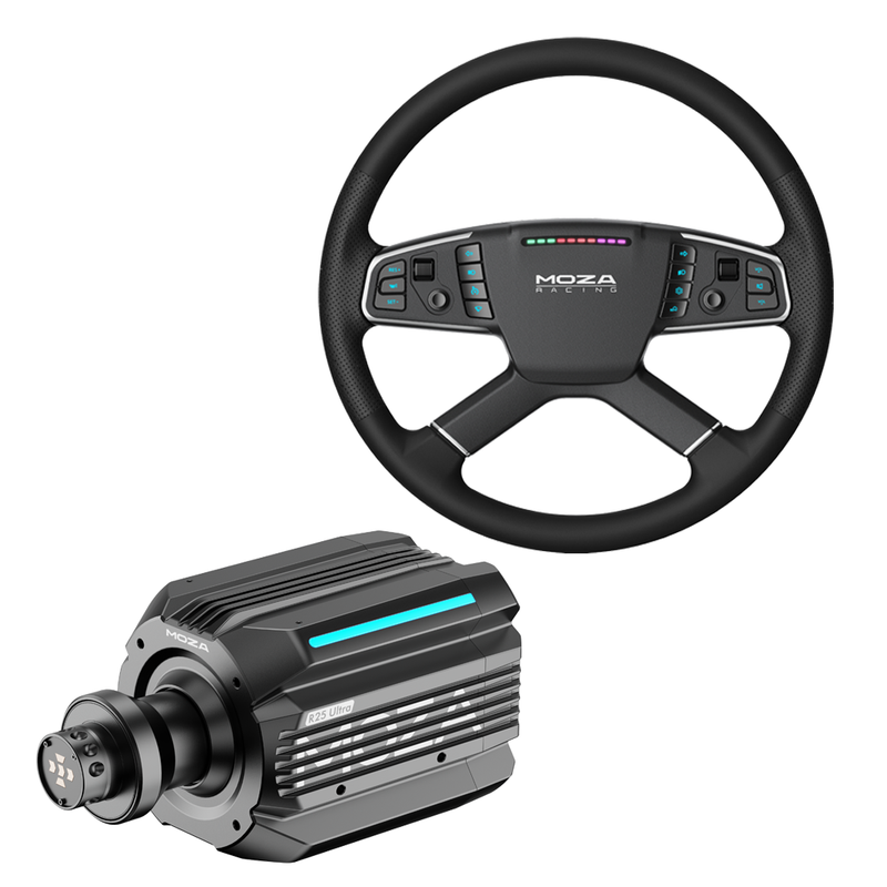 Pacote MOZA R25 Ultra TrueTorque