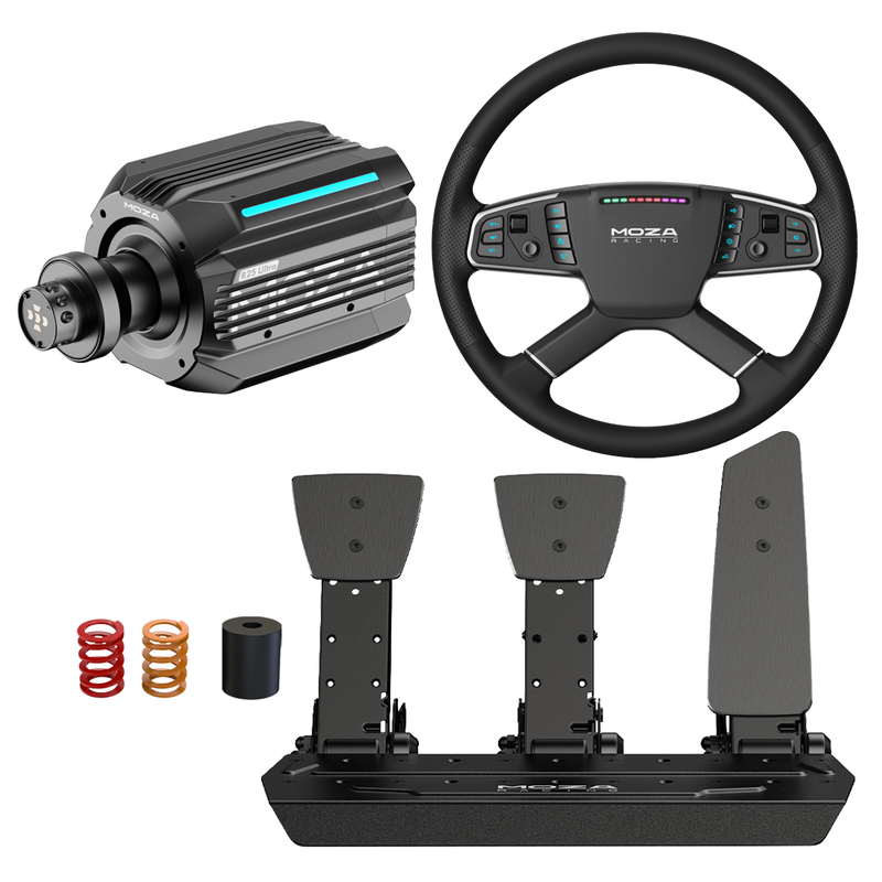 Pacote MOZA R25 Ultra TrueTorque