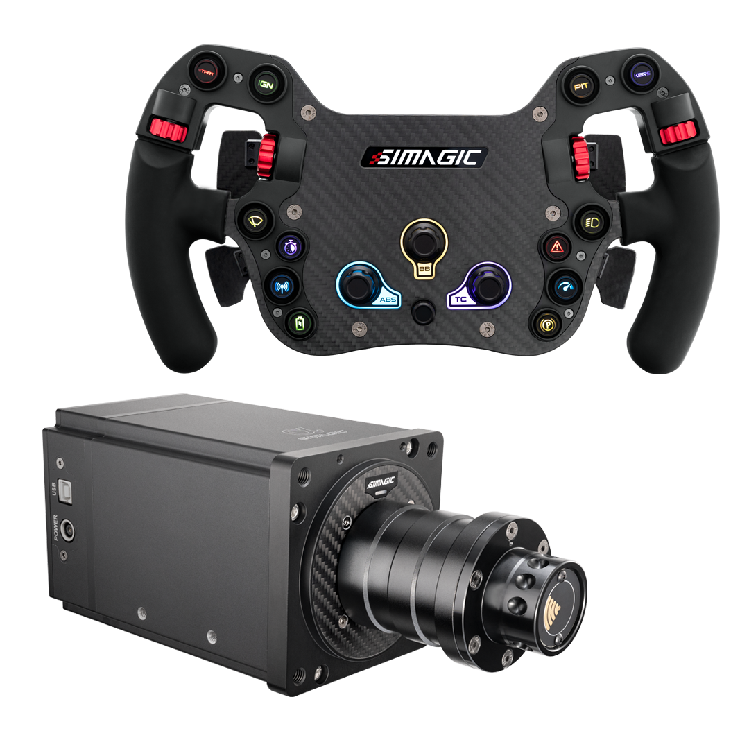 Simagic Alpha ハンコン Simagic Alpha Mini Bundle – Boundless Racing