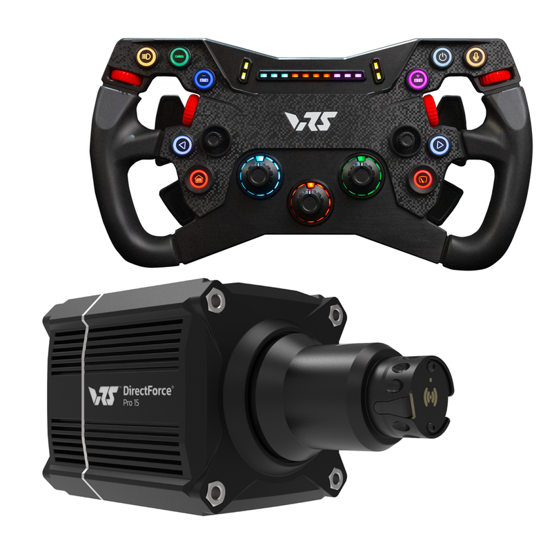 Df15 Vr Pack VRS DFP15 15 Nm | Base, Volante y Pedales | Simufy