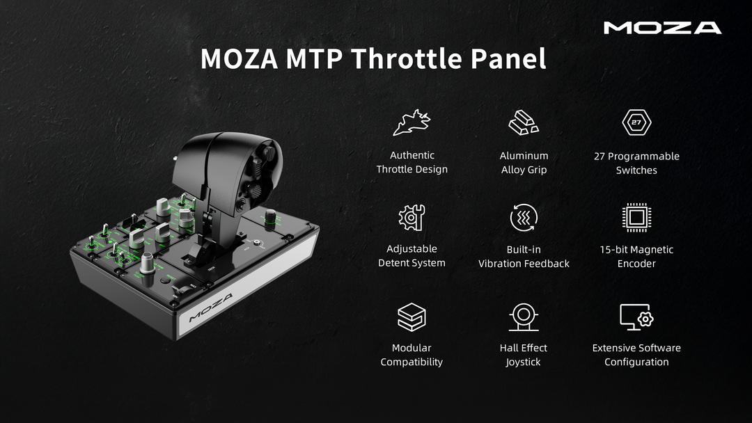 MOZA MTP Throttle | Simufy