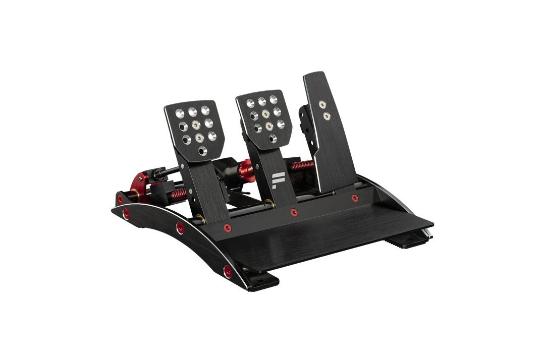 fanatec clubsport v2 pedals V3 Cube Stereo Hybrid 140 Ausstellungsständer Farbe:Nebel with a durable powder