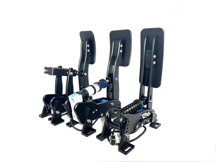 vnm simulations sim racing pedal VNM 3-Pedal Set – Professional Load Cell Racing Simulator Pedals