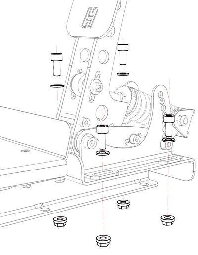 Heusinkveld Sprint Pedal Platform
