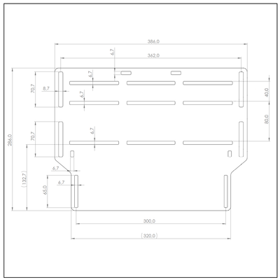 Simgrade Pedal Platform