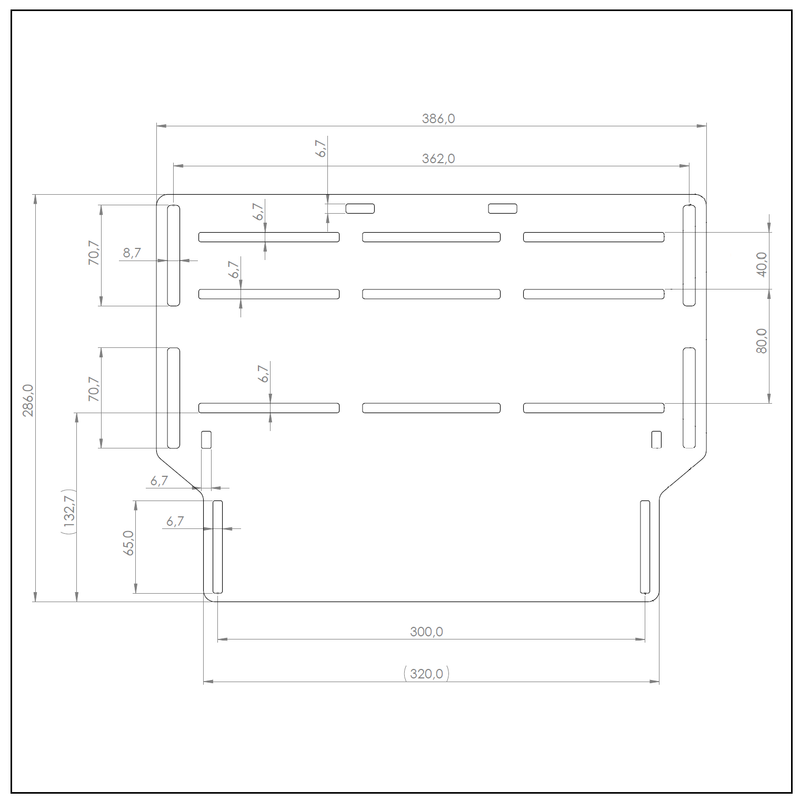 Simgrade Pedal Platform