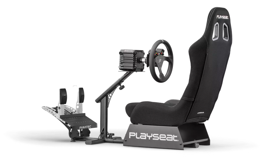 売値7万円! 希少新品Playseat Evolution正規品ブラックレザー！ Playseat® Evolution ActiFit Lightweight Carbon Quality Steel
