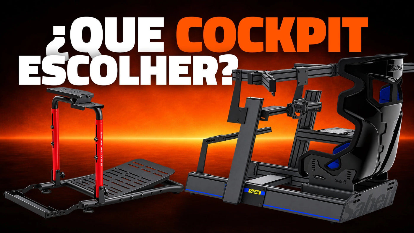 Como Escolher o Cockpit de Sim Racing Adequado para Você