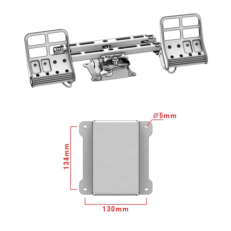 R1-FALCON Rudder Pedals Virpil