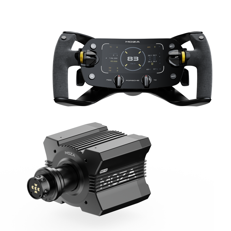 MOZA R12 V2 Bundle | 12 Nm Direct Drive Wheelbase | Simufy