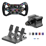 Pack MOZA R9 V3 – Direct Drive 9 Nm, Volante y Pedales