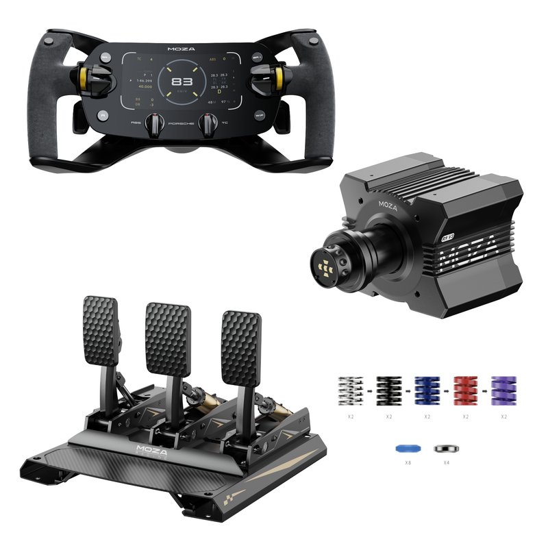 MOZA R9 V3 Bundle | 9 Nm Direct Drive Wheelbase | Simufy
