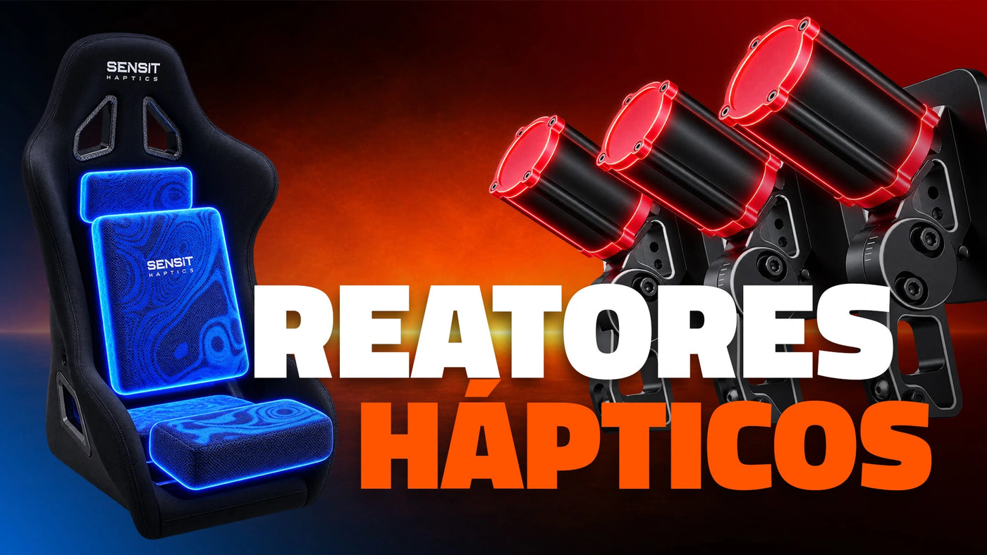Reactores hápticos para sim racing: o guia completo 