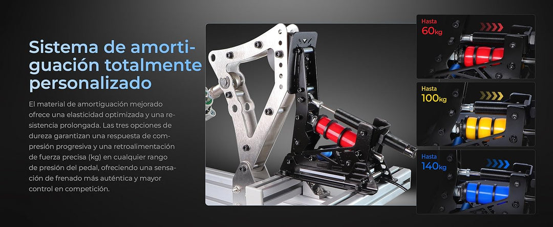 simsonn pedals Pro X Ultra – Hydraulic ISIS & Octalink Crank wide Farbe:Mittelbraun and other processes