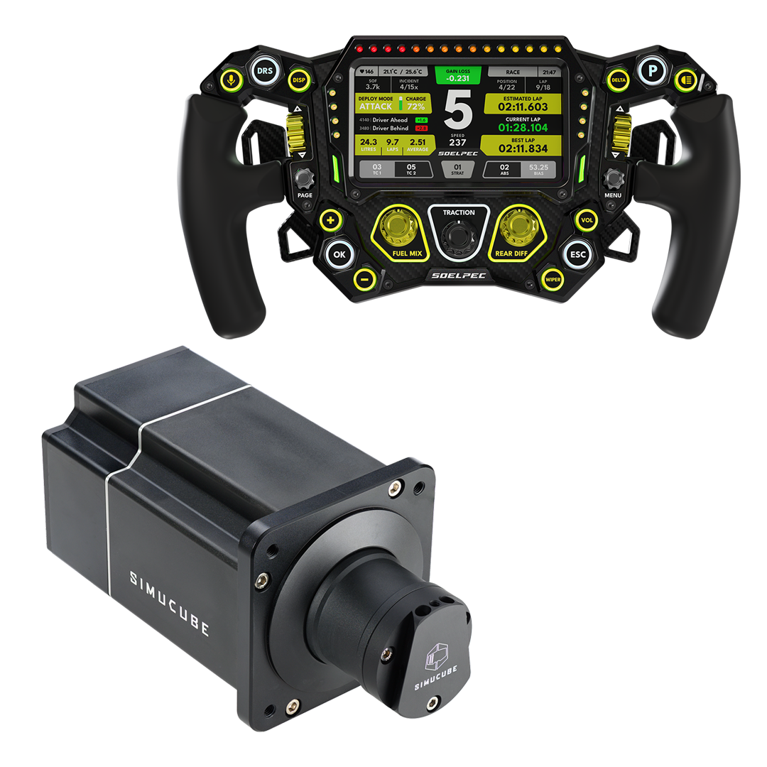 Pack Simucube 2 Pro: Potencia Direct Drive con volante a elección | Simufy