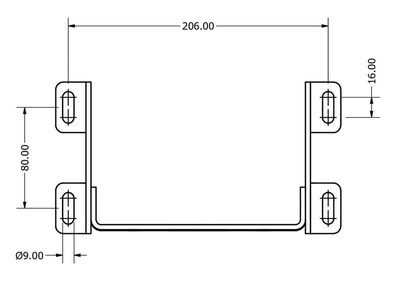 Soporte Ajustable Servo Motor