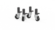 Sabelt Wheels Kit – Set de 4 Ruedas Giratorias 40 kg