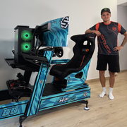 Simulador de Sim Racing Adrián Huertas #99