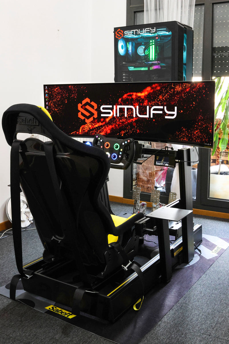 Gt3 Sim Racing Rig Simulador de GT Pro – Edición Frank Porté by Simufy