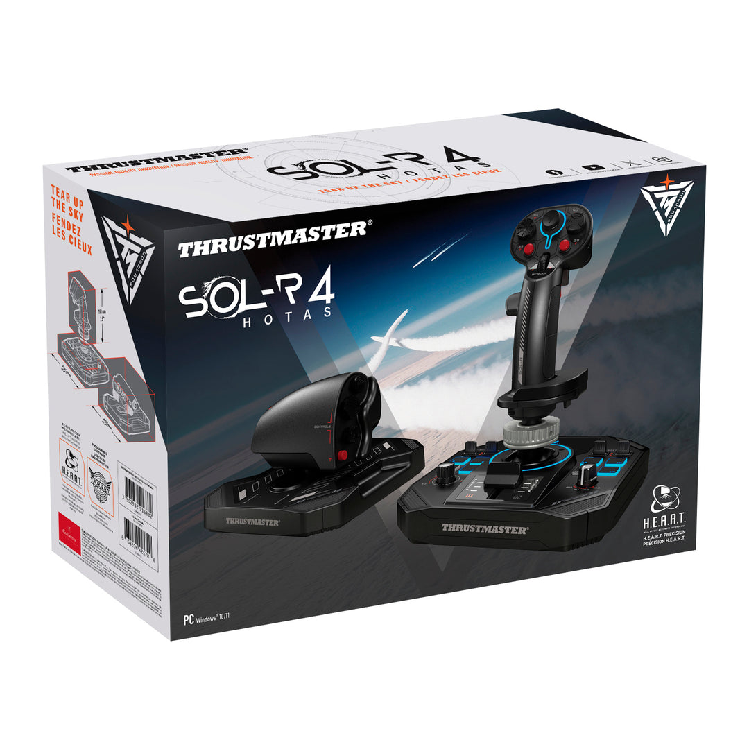 箱あり Hotas4 Thrustmaster Hotas 4 Thrustmaster Sol-R 4 HOTAS | PC Joystick and Throttle | Simufy