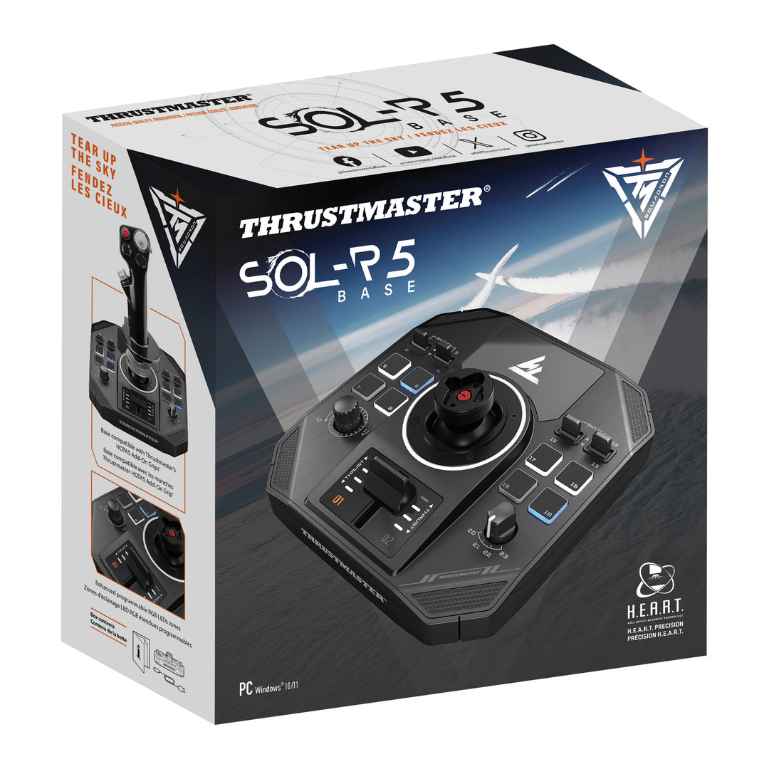 Thrustmaster Sol-R 5 Base | PC Flight Stick Base | Simufy