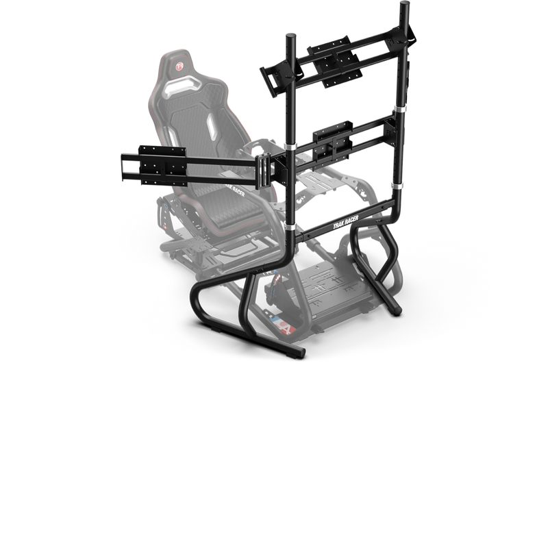 Monitor Mount Track Racer Trak Racer MS-B34 4 Monitor Stand | Freestanding 80 kg | Simufy