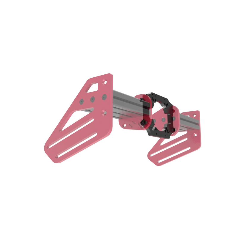 Front Mount Moza R16/R21/R25 TR ONE V3 | 2-Way 120x40 mm 580 mm | Simufy