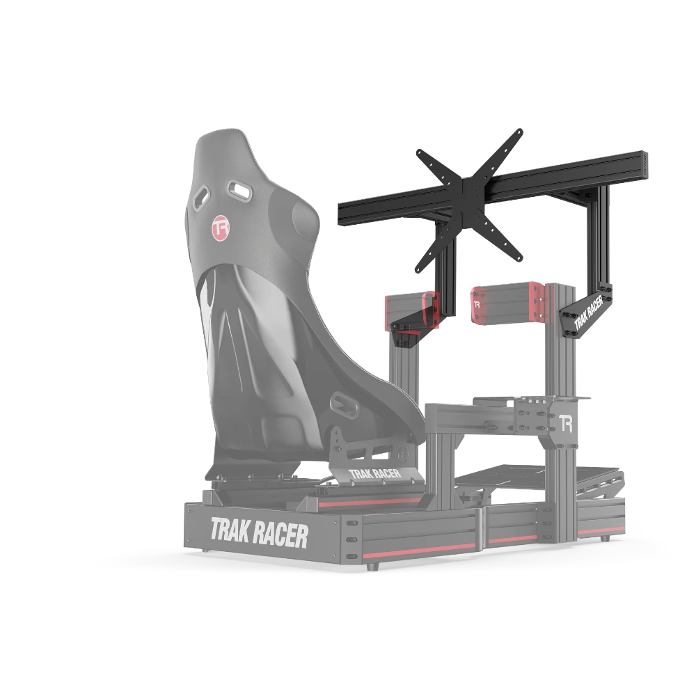 Computer Monitor Mounting Track Trak Racer Integrated Monitor Stand 800mm | Simufy