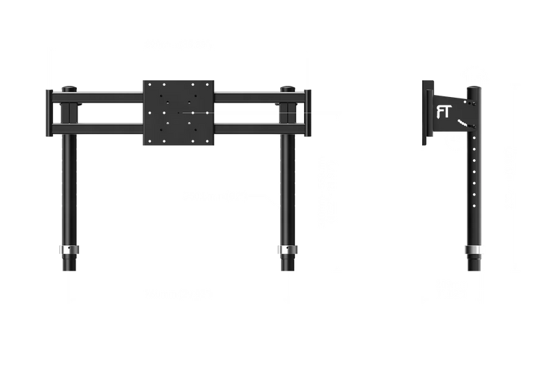 Trak Racer Upper Monitor Mount | 2nd and 4th Screen Setup | Simufy