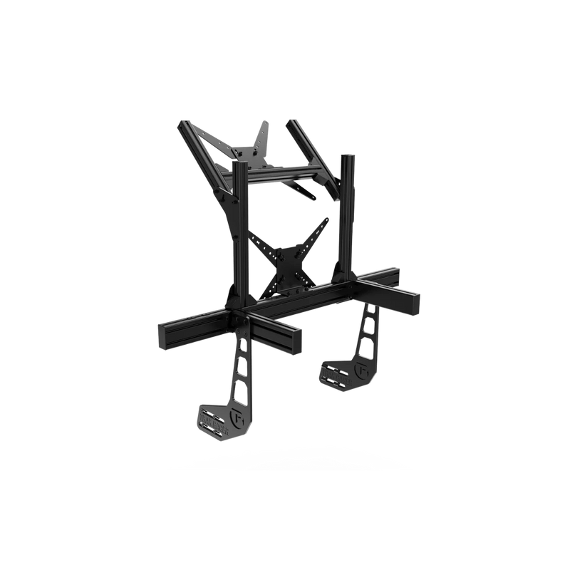 Integrated Dual Monitor Stand Trak Racer 1200mm Cockpit | Simufy