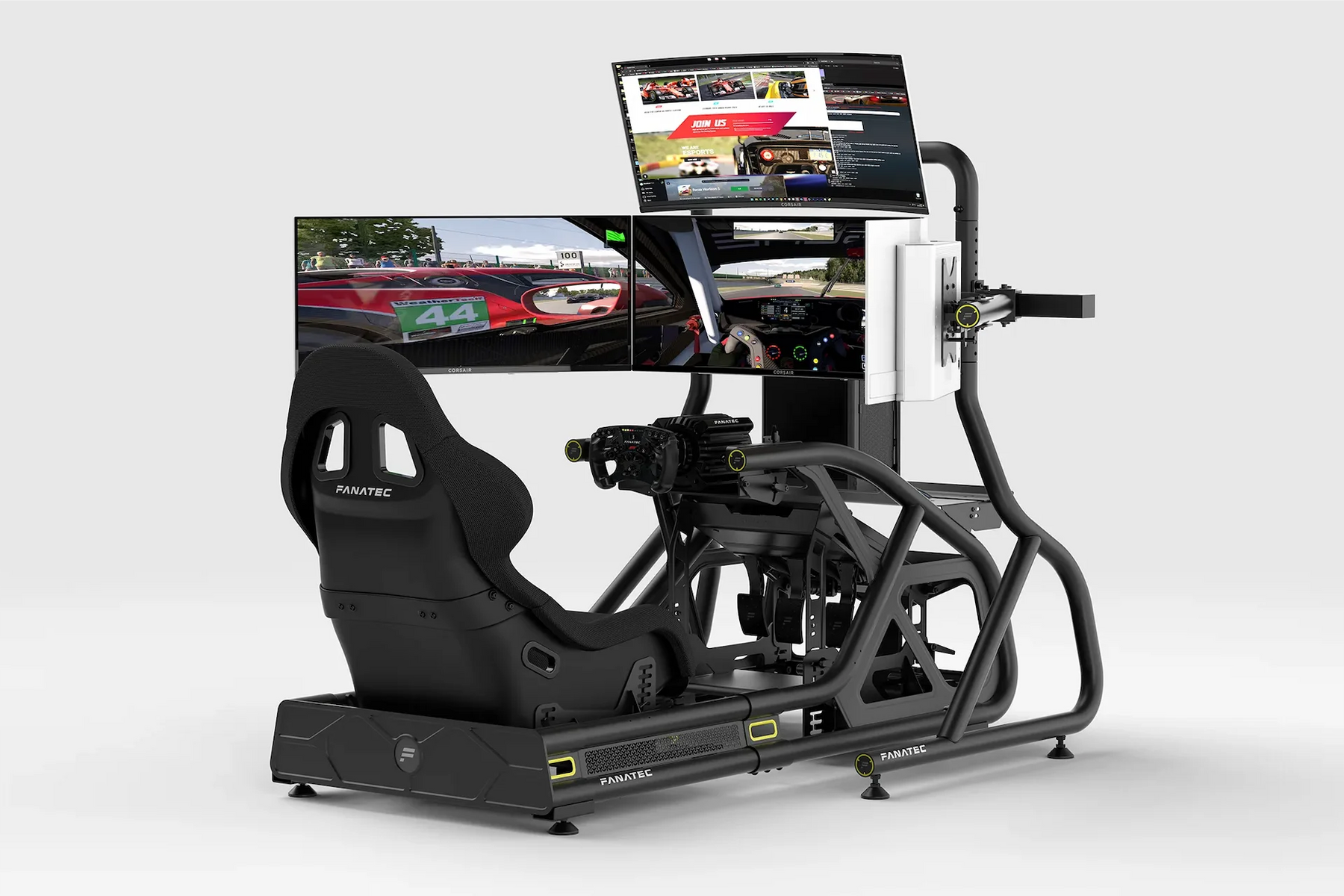 fanatec pedals inverted Fanatec ClubSport GT Cockpit Inverted Pedal Mounting Bracket