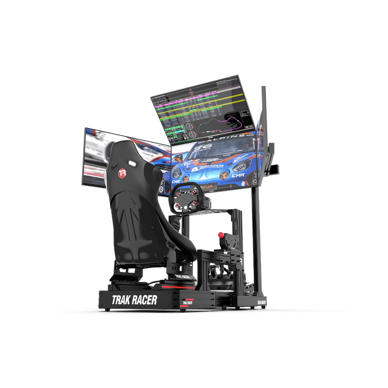 Trak Racer 1500mm Freestanding Quad Monitor Stand | Simufy