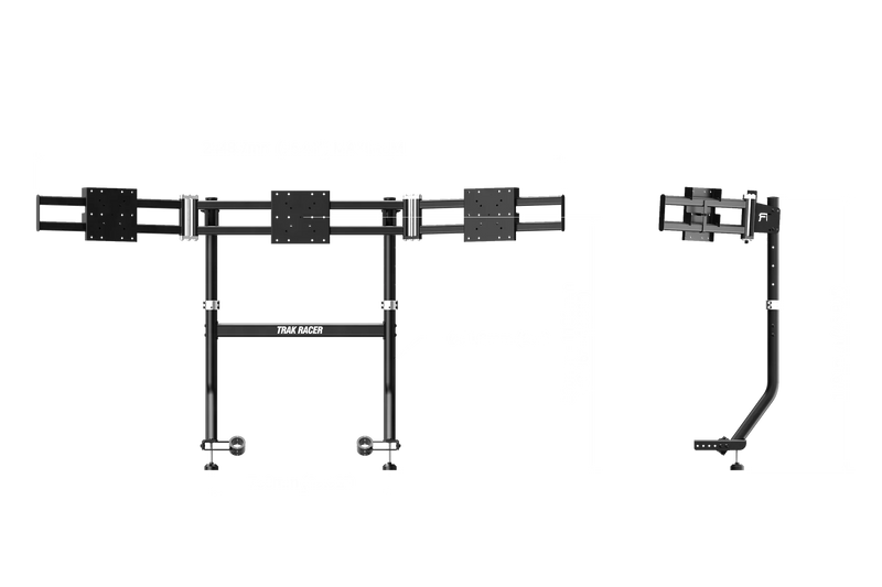 Trak Racer TR8 Pro Integrated Triple Monitor Stand | Simufy