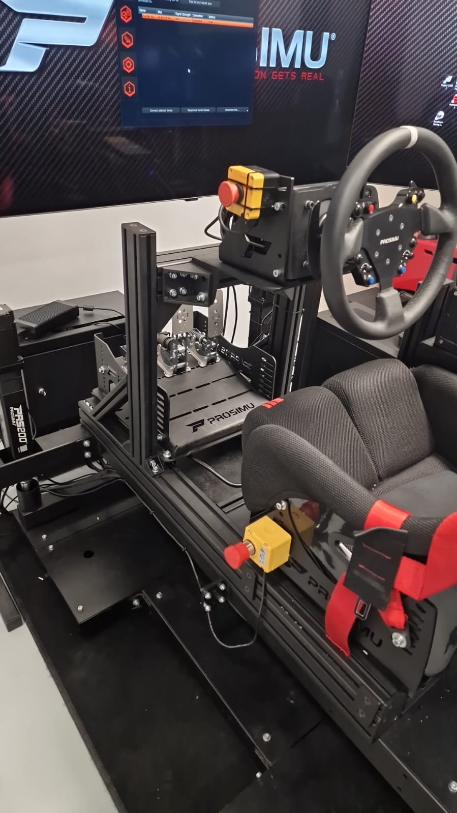 pedale f1 T1000 Pedalunterstützung für F1 Prosimu-Position