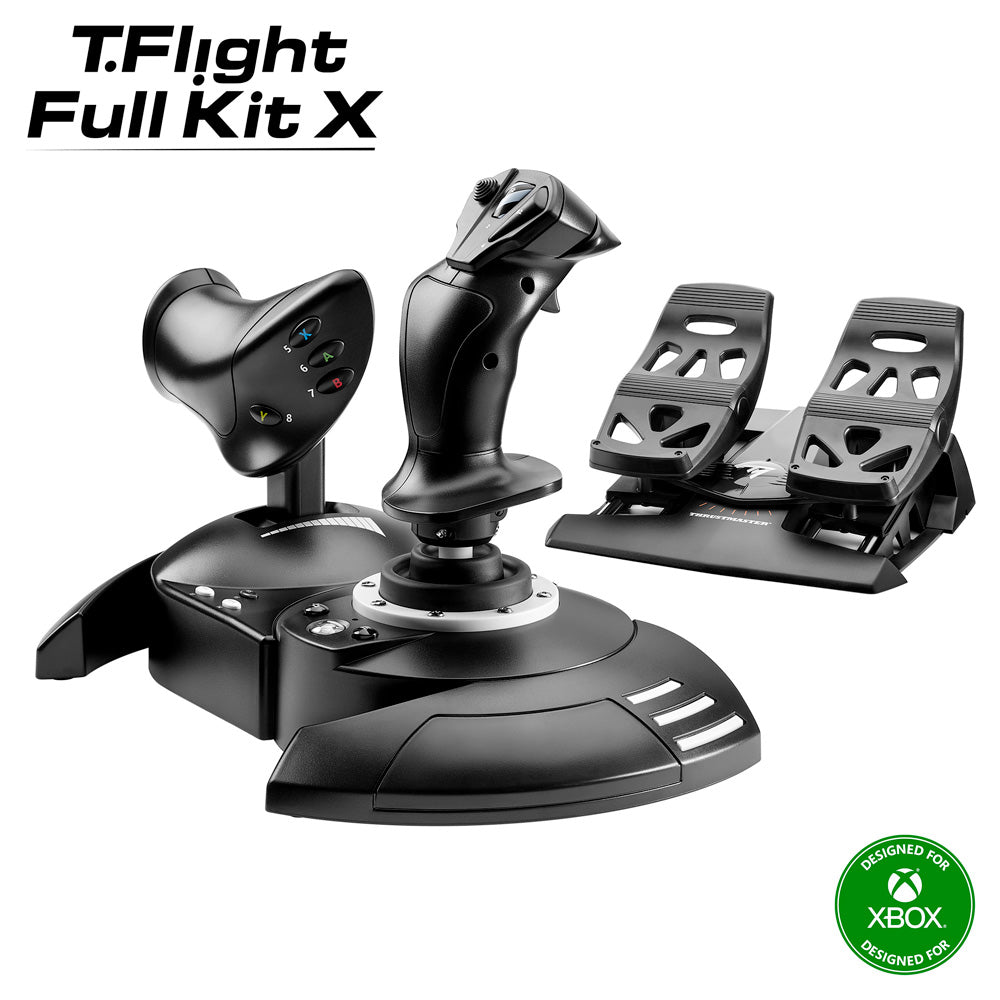 pedale für flugsimulator Thrustmaster T.Flight Full Kit X | HOTAS + TFRP-Pedale Farbe:Blue Revo Gazelle Miss Grace C7+ 3D art the pedals can be