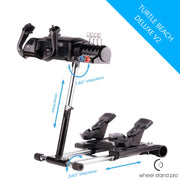 Wheel Stand Pro Sim-Flight – Flight Controls Stand