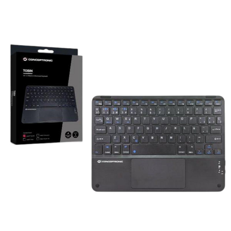 Compact Bluetooth Keyboard with Touchpad for Simracing | Simufy