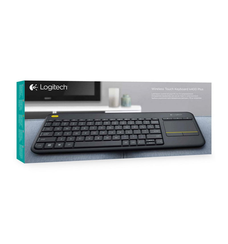 Teclado Logitech K400 Plus Wireless con Touchpad