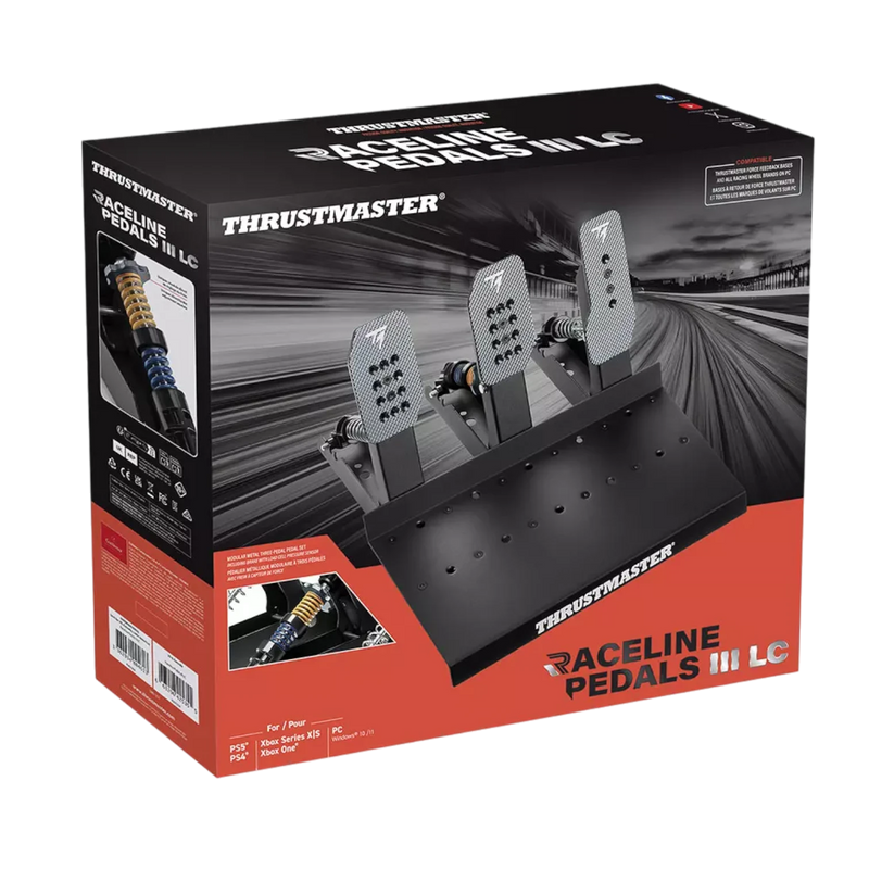 thrustmaster t300 3 pedals Raceline III LC | 100 kg Load Cell Original Soundtrack Figuring out how the Color:Black Matt Order today and complete