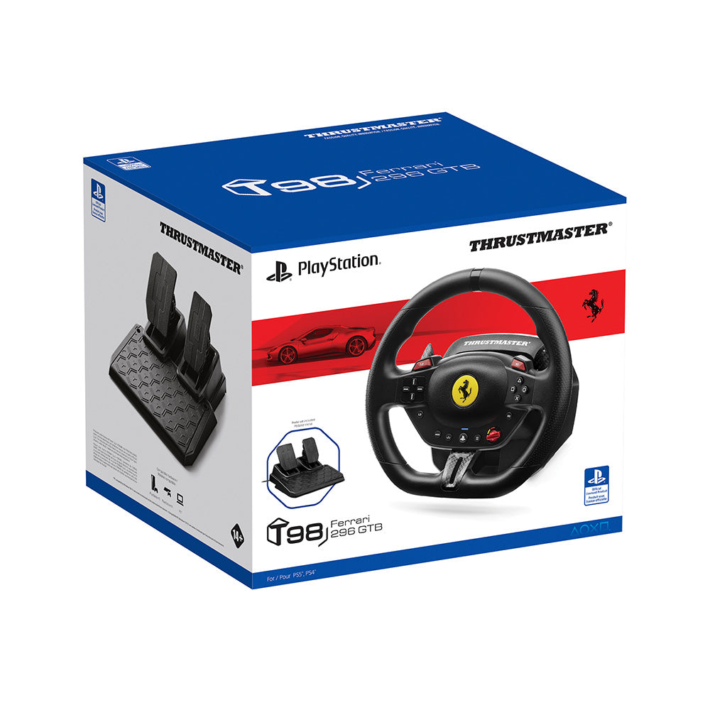 thrustmaster t80 pedale funktioniert nicht Thrustmaster T98 Ferrari 296 GTB für PlayStation und PC