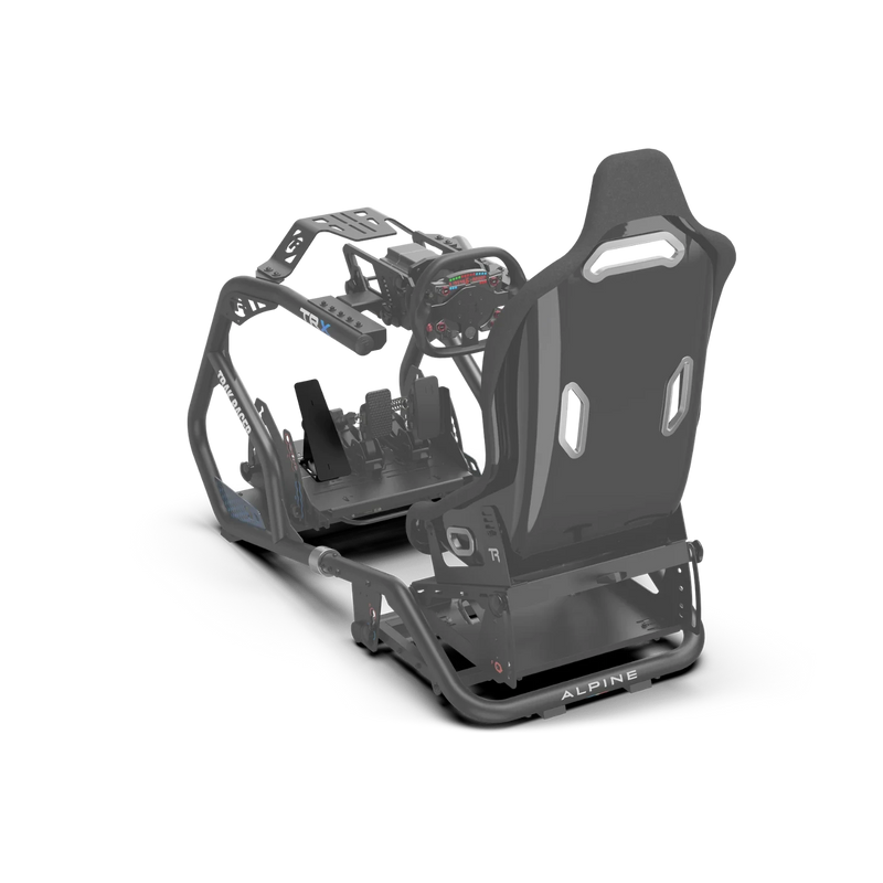 Sim Racing Arm Rests Trak Racer Universal Simracing Footrest | TR8 and RS6 Cockpit | Simufy
