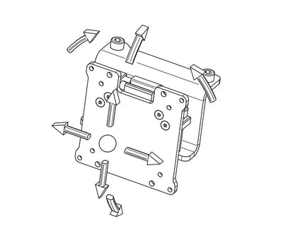 VARIO Vesa Adapter kit Sim-Lab