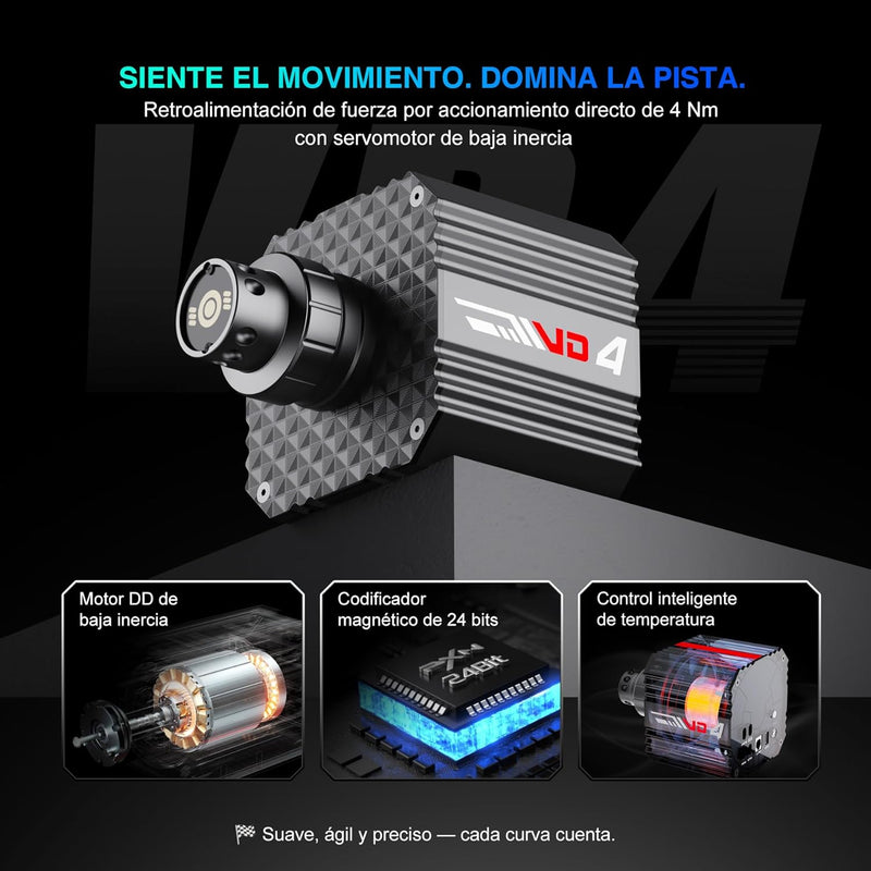 Pacote Direct Drive PXN VD4 ​​​​4Nm