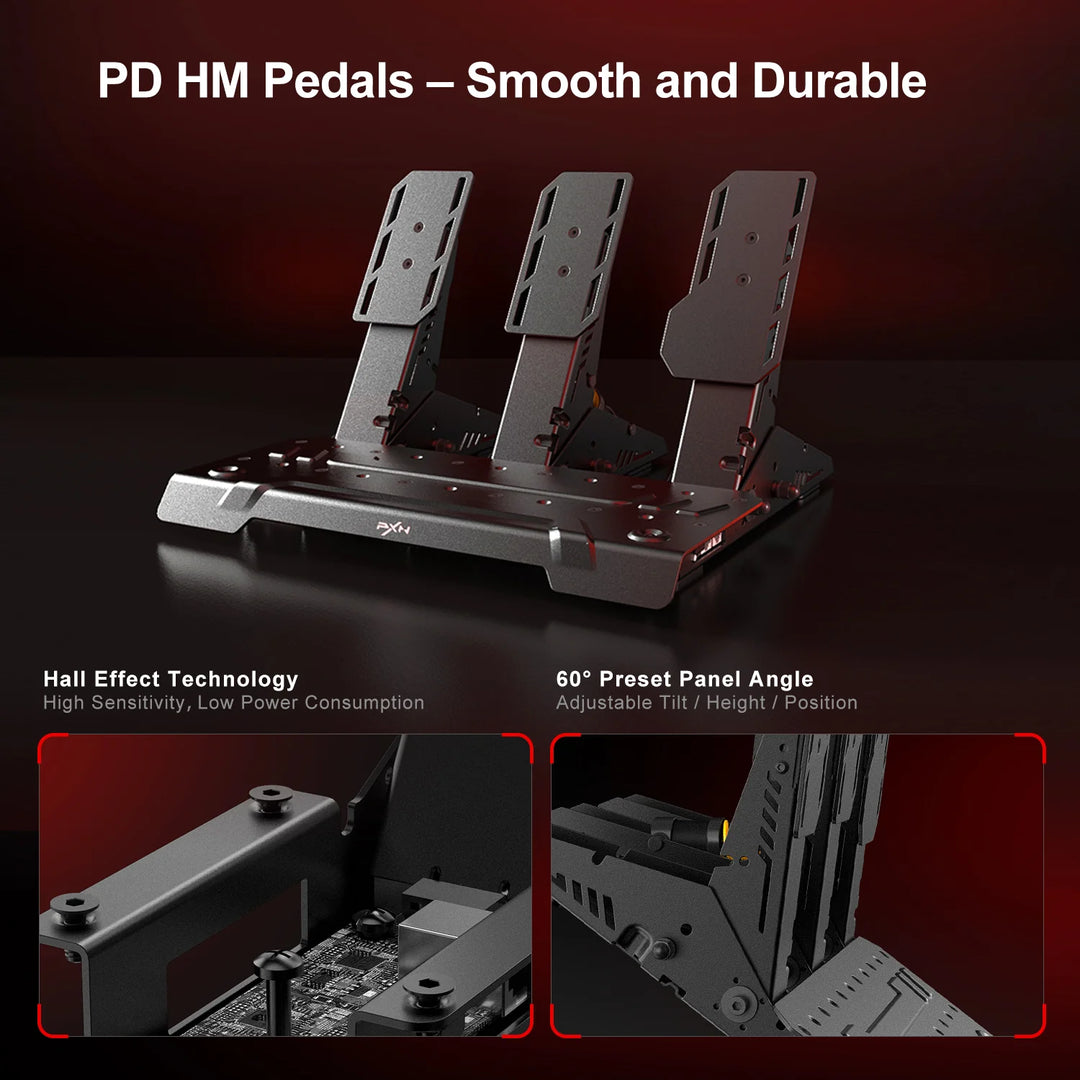 PXN VD6 Simracing Set – Volante Direct Drive Nm para PC Simufy