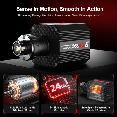 Pacote Direct Drive PXN VD6 6Nm